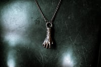 Image 1 of Copper Hand electroformed necklace