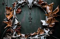 Image 2 of Copper Sigil and Quartz necklace