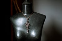 Image 4 of Copper Sigil and Quartz necklace