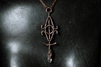 Image 7 of Copper Sigil and Quartz necklace