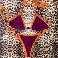 Image 1 of * ੈ♡‧medium t-back g & small regular cup *