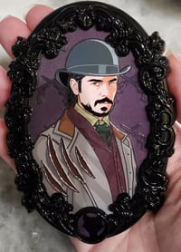 Cowboy Portrait Pin 