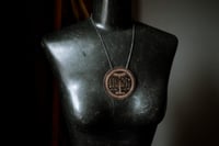 Image 6 of The Ritual etched brass necklace