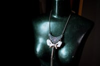 Image 2 of Brass Bone and Bullet necklace