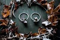 Image 2 of Aluminum Bone Hoops (large)