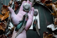 Image 5 of Feather and Charm earrings