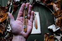 Image 5 of Fringe and Stone earrings