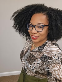 Image 3 of Animal Print Size 16 Blouse