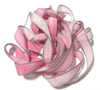 Image 6 of 1PC. DIVA 42" hand dyed wrist wrap bracelet silk ribbon//Yoga wrist wrap bracelet ribbon