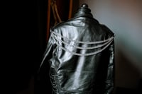 Image 2 of Steel Leather Jacket Adornment