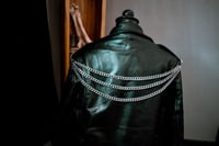 Image 3 of Steel Leather Jacket Adornment