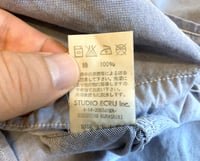 Image 10 of FOB Factory chambray button down shirt, made in Japan, size M (fits S)