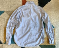 Image 7 of FOB Factory chambray button down shirt, made in Japan, size M (fits S)