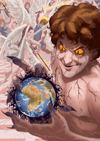Lucifer Corrupting Earth