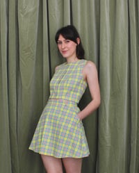 Image 2 of Ready to ship Marcia skirt - Yellow tartan