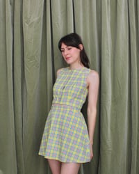 Image 9 of Ready to ship Marcia skirt - Yellow tartan