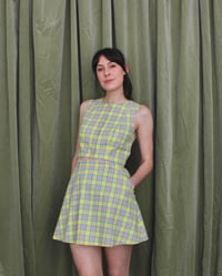 Image 3 of Ready to ship Marcia skirt - Yellow tartan