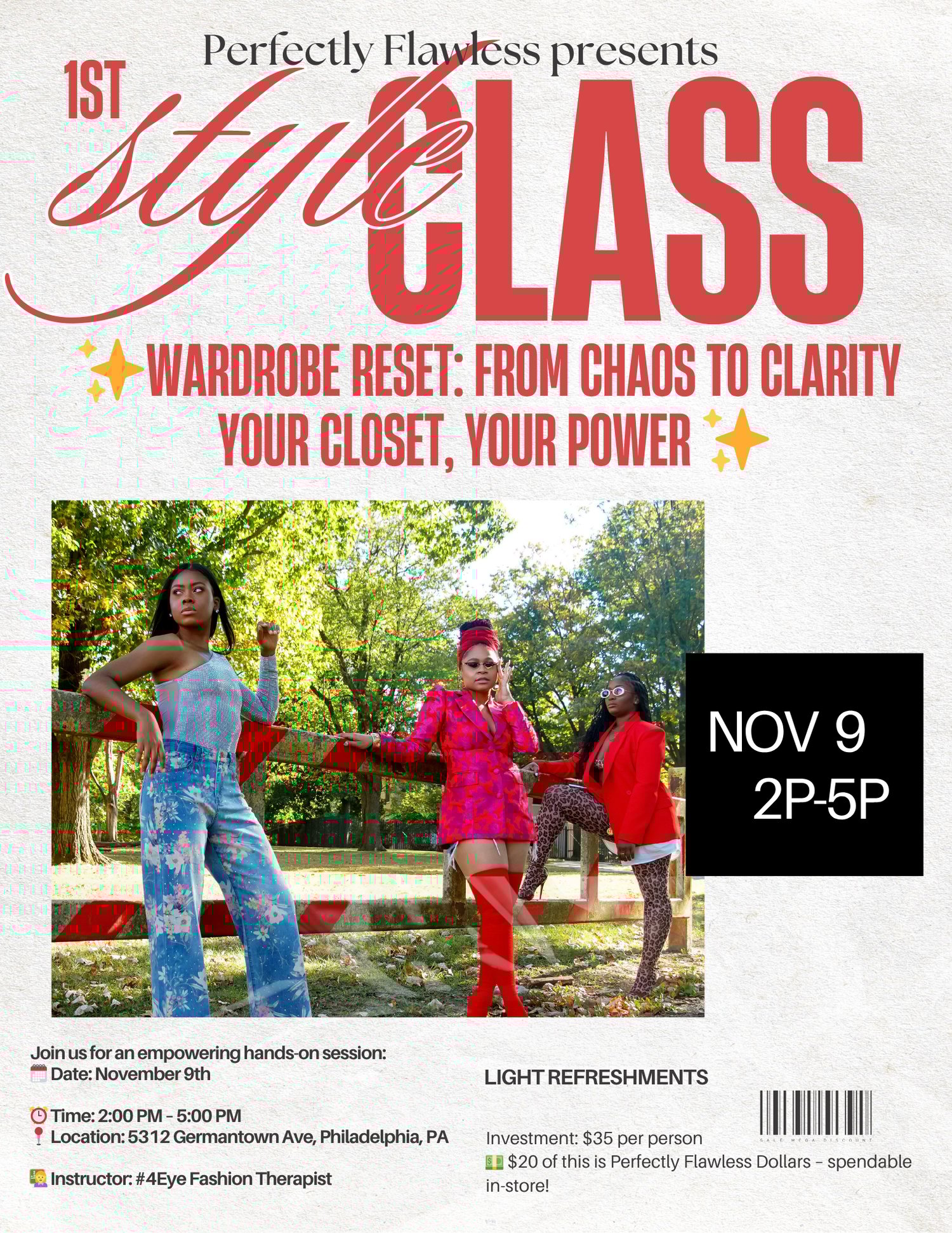 Image of Perfectly Flawless Style Class