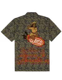 Image 1 of Dickies Tiger Stripe Camo Work Shirt – “In Honor of Women in Aviation” Edition