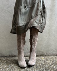 Image 3 of ITALIAN SUEDE OVER THE KNEE BOOTS