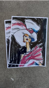 Image 2 of ‘Top Heavy’’ 6” x 8” PRINT