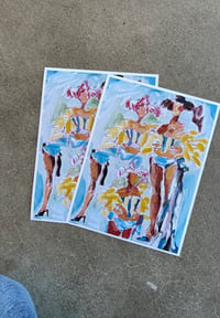 Image 2 of ‘Spring Women’ ’’ 6” x 8” PRINT