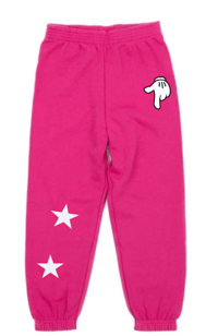 Image 2 of HOT PINK SIETE HOODIE 