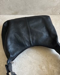 Image 5 of BLACK LEATHER BUCKLE BAG
