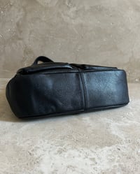 Image 8 of BLACK LEATHER BUCKLE BAG