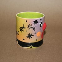 Image 4 of tiny airbrushed cup