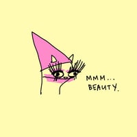 Mmm beauty 5x5 PRINT