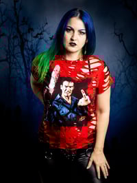 Image 1 of Small Evil Dead 2 Slasher Tee