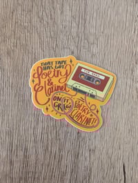 Image 1 of Poetry & Clarinet - Cute Over the Garden Wall - Vinyl Laminate Sticker