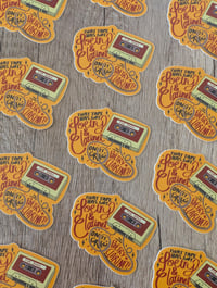 Image 2 of Poetry & Clarinet - Cute Over the Garden Wall - Vinyl Laminate Sticker