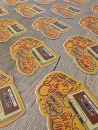 Image 3 of Poetry & Clarinet - Cute Over the Garden Wall - Vinyl Laminate Sticker