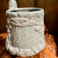 Image 2 of  AT RANDOM Milwaukee DOROTHY 15 oz Tiki Cocktail Mug Mint Light Green
