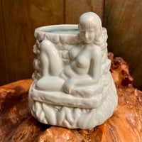 Image 3 of  AT RANDOM Milwaukee DOROTHY 15 oz Tiki Cocktail Mug Mint Light Green