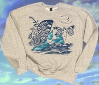 “Sea And Sky” sweatshirt Medium