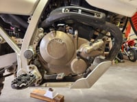 Image 4 of Honda NX250 Skid Plate (Engine Guard)