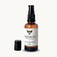 Image 1 of 50ml Organic Castor Oil with Pump