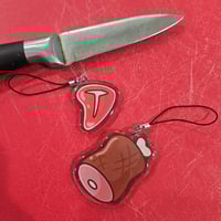 Meat Phone Charms