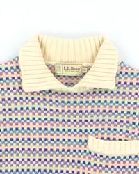 Image 2 of Vintage 1980s LL Bean Sweater - Birdseye