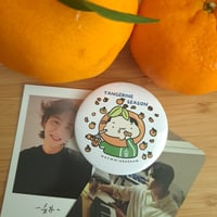 Tangerine Yoongi can badge