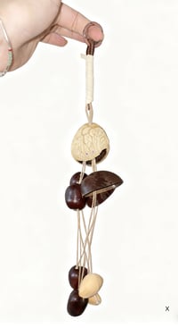 Image 1 of 🌰Handcrafted shell bell charm