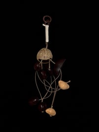 Image 2 of 🌰Handcrafted shell bell charm