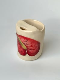 Image 1 of anthurium travel mug