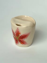 Image 1 of stargazer lily travel mug