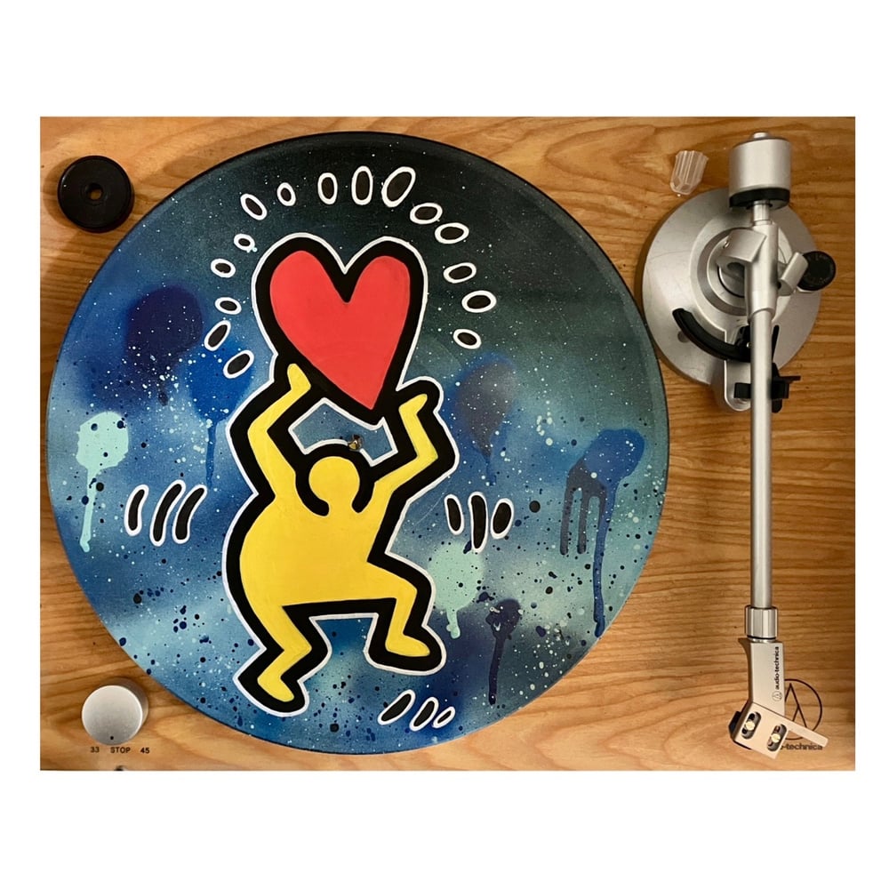 Image of Vinyle Keith Haring Street Art