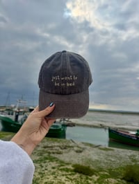 Image 1 of Just Want To Be In Bed Cap