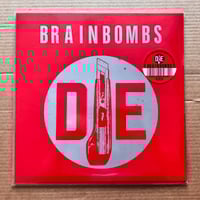 Image 2 of BRAINBOMBS 'Die' Red Vinyl LP